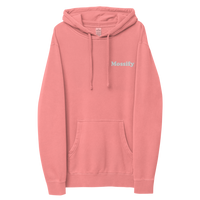 Mossify Pigment-Dyed Hoodie Unisex - Embroidered