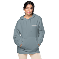 Mossify Pigment-Dyed Hoodie Unisex - Embroidered