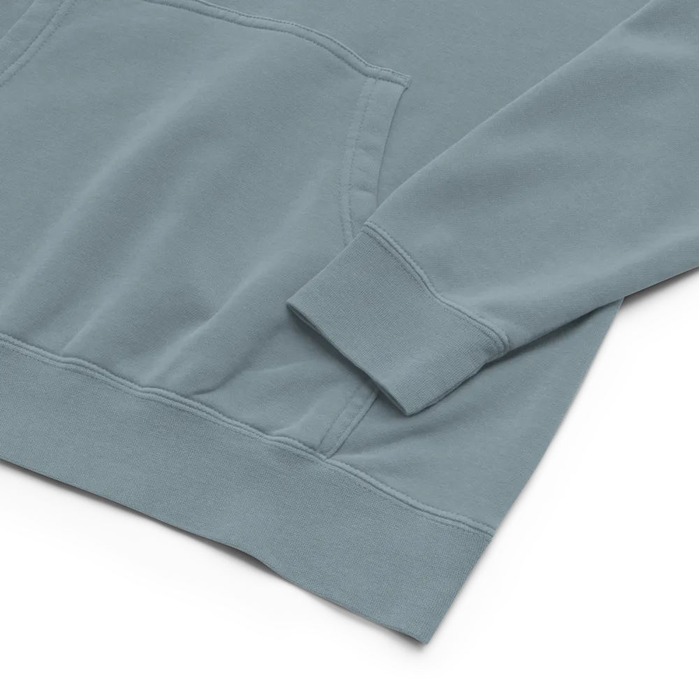  Mossify Pigment-Dyed Hoodie Unisex - Embroidered Mossify  art-noise.myshopify.com mossify-pigment-dyed-hoodie-unisex-embroidered