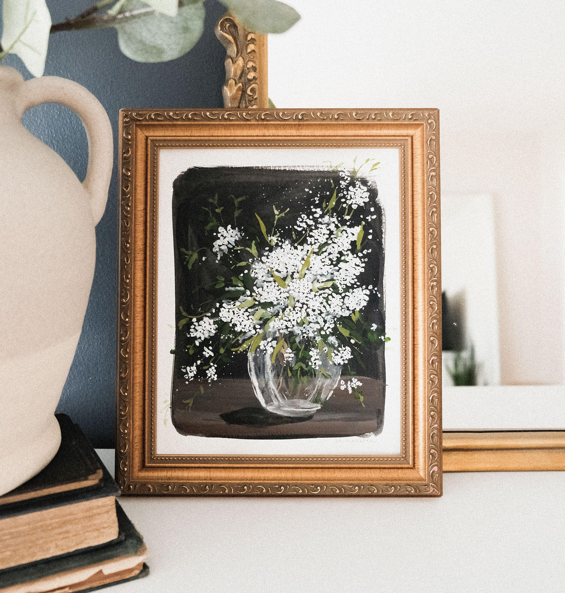 Bridal Wreath Spirea Emma Allen Design Studio Print art-noise.myshopify.com bridal-wreath-spirea