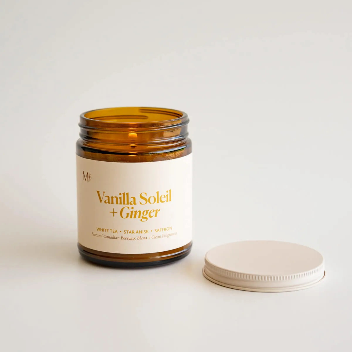  Vanilla Soleil + Ginger Candle Jar Misiyo Candle Co Candles art-noise.myshopify.com vanilla-soleil-ginger-candle-jar