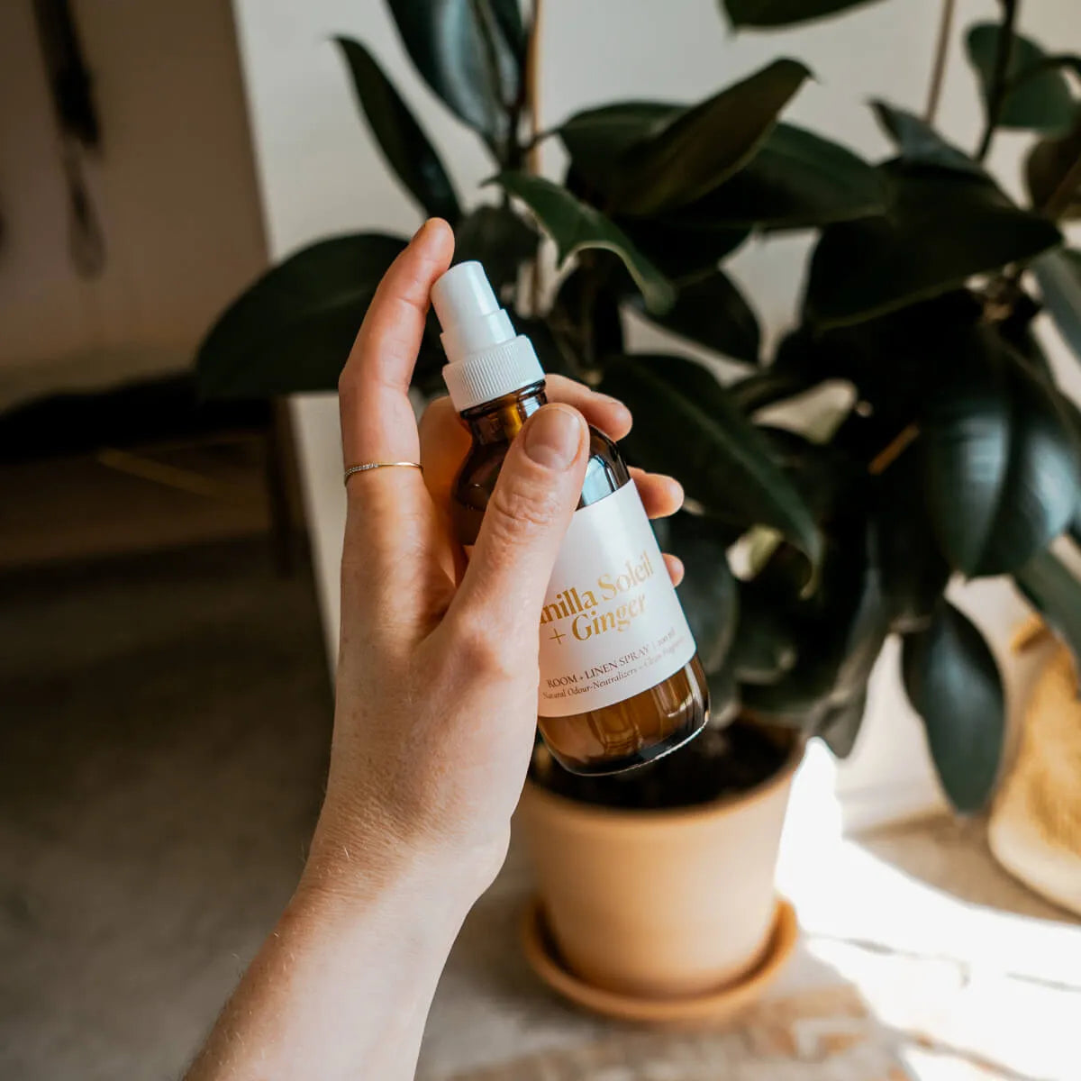  Vanilla Soleil + Ginger Room and Linen Spray Misiyo Candle Co Room & Linen Spray art-noise.myshopify.com vanilla-soleil-ginger-room-and-linen-spray