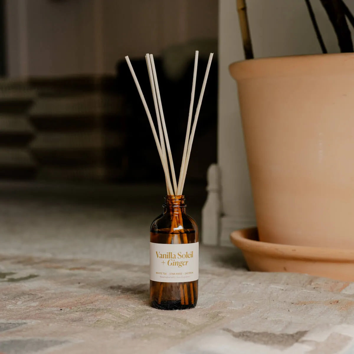  Vanilla Soleil + Ginger Reed Diffuser Misiyo Candle Co Reed Diffusers art-noise.myshopify.com vanilla-soleil-ginger-reed-diffuser