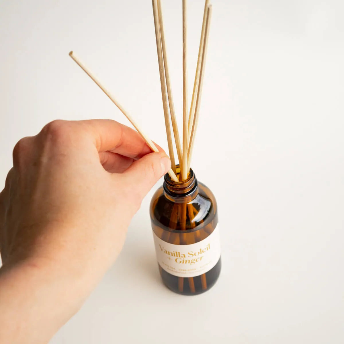  Vanilla Soleil + Ginger Reed Diffuser Misiyo Candle Co Reed Diffusers art-noise.myshopify.com vanilla-soleil-ginger-reed-diffuser
