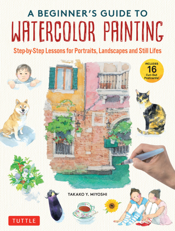 A Beginner's Guide to Watercolour Painting Tuttle How-to Books art-noise.myshopify.com a-beginners-guide-to-watercolour-painting