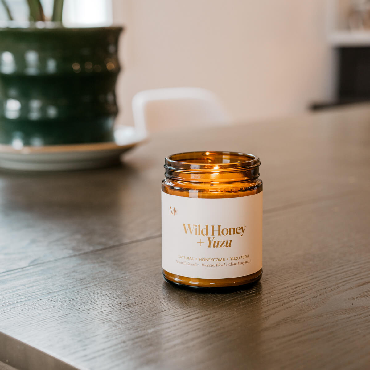 Wild Honey + Yuzu Candle Jar Misiyo Candle Co Candles art-noise.myshopify.com wild-honey-yuzu-candle-jar