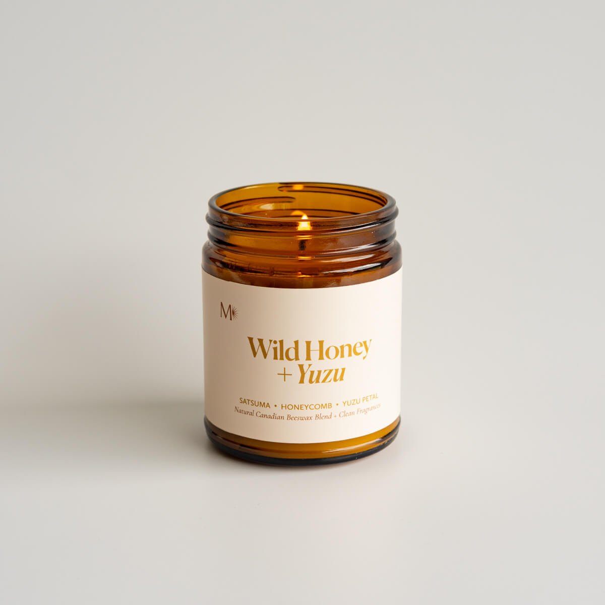 Wild Honey + Yuzu Candle Jar Misiyo Candle Co Candles art-noise.myshopify.com wild-honey-yuzu-candle-jar