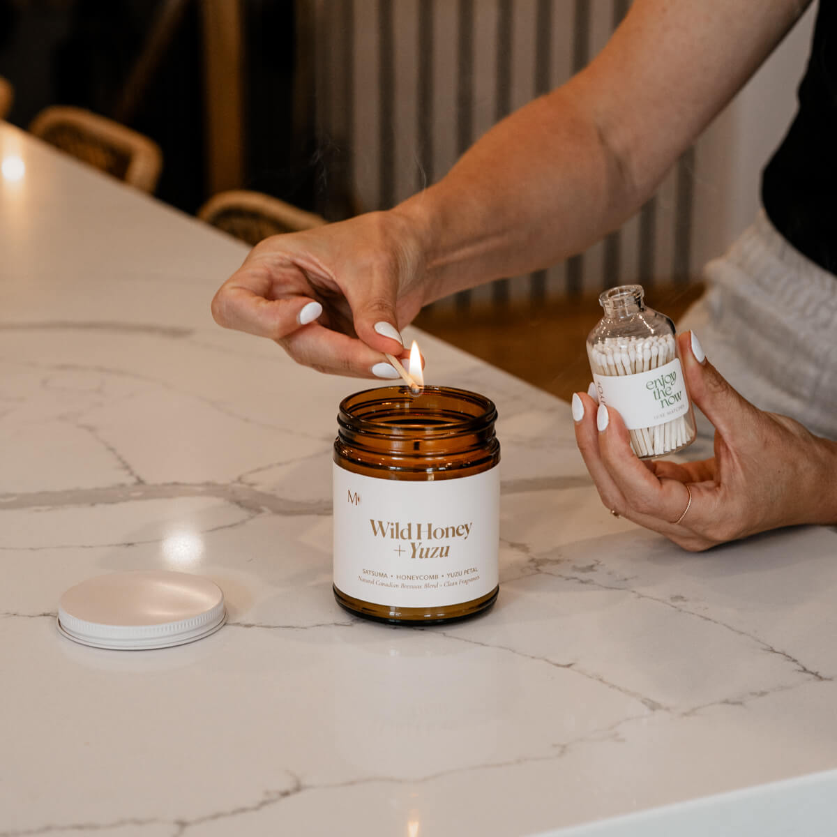 Wild Honey + Yuzu Candle Jar