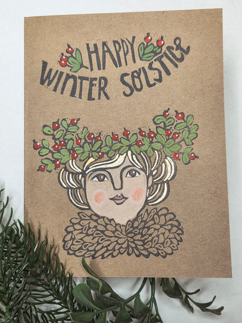 Card "Winter Solstice" Mari Brown Greeting Cards art-noise.myshopify.com card-winter-solstice