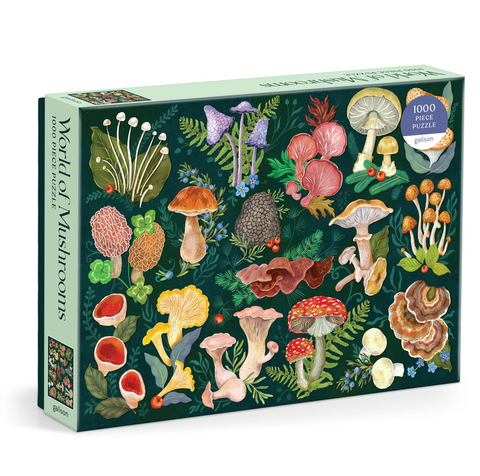 World of Mushrooms 1000pc Puzzle