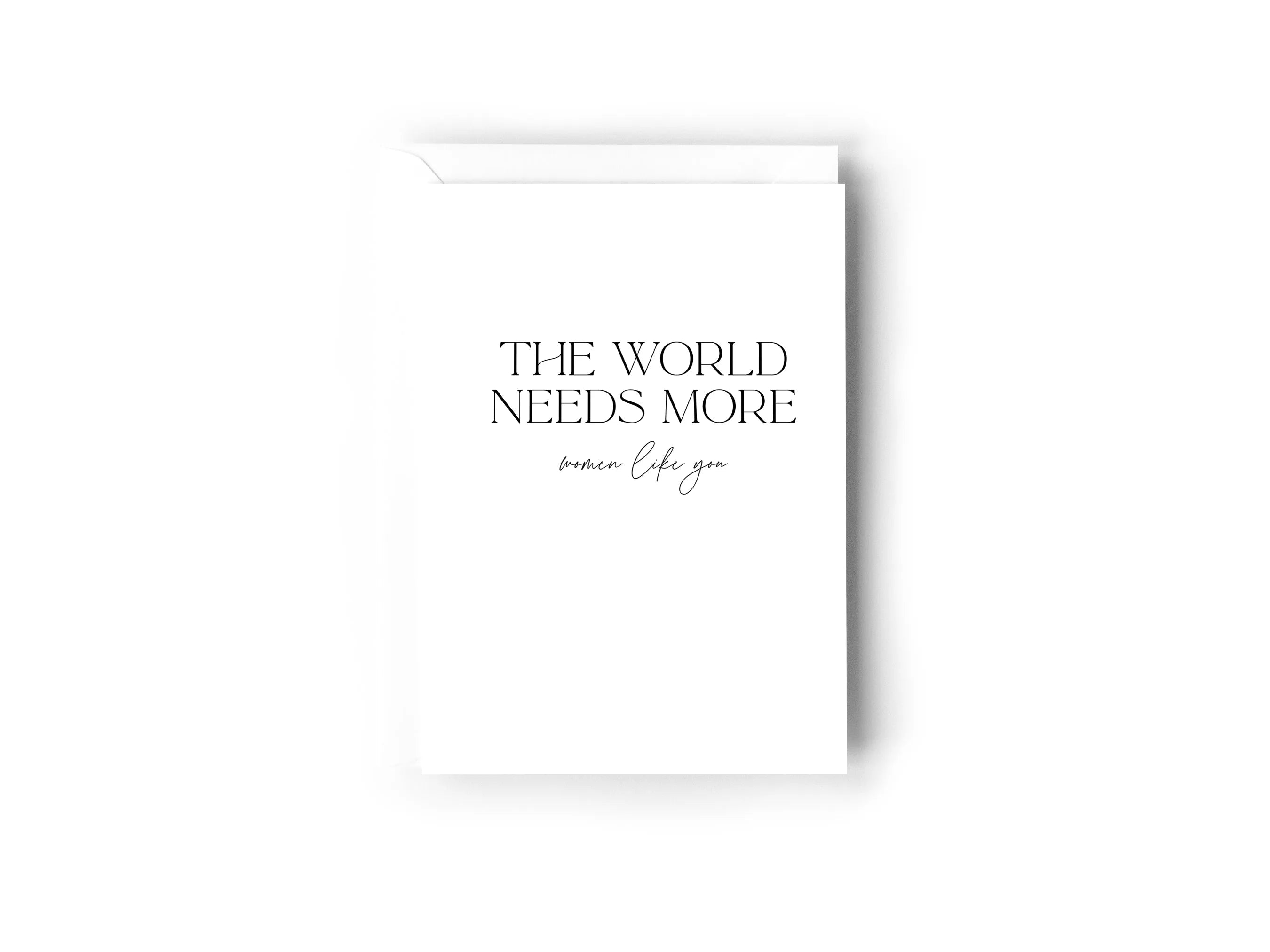 The world needs more women like you Creativien product_type art-noise.myshopify.com the-world-needs-more-women-like-you The world needs more women like you Creativien  art-noise.myshopify.com the-world-needs-more-women-like-you