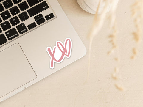 XO Vinyl Sticker