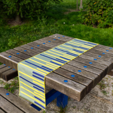 The Yellow Piano Table Runner