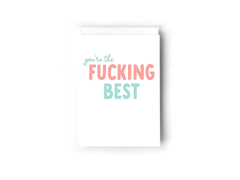 You're the Fucking Best Creativien product_type art-noise.myshopify.com youre-the-fucking-best