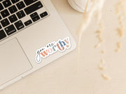 You are Worthy Vinyl Sticker Creativien Stickers art-noise.myshopify.com you-are-worthy-vinyl-sticker You are Worthy Vinyl Sticker Creativien Stickers art-noise.myshopify.com you-are-worthy-vinyl-sticker