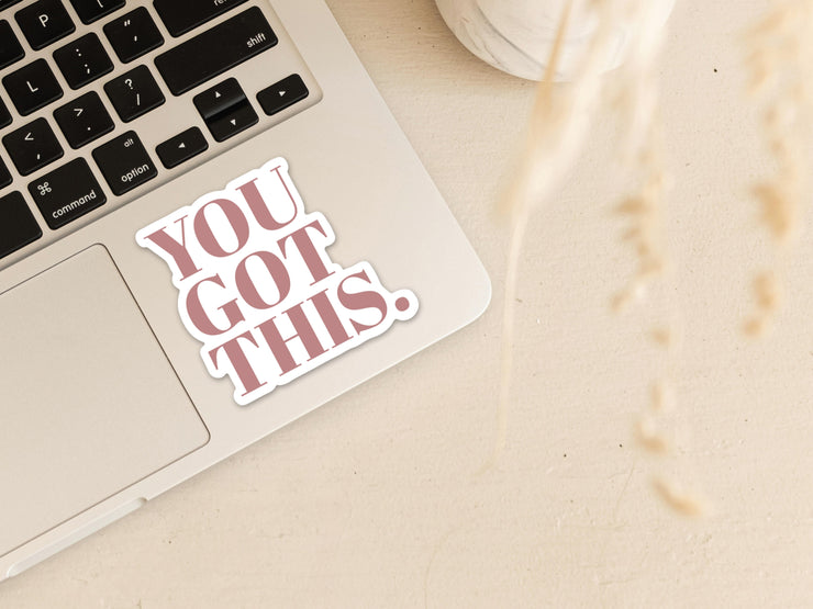 You got this Vinyl Sticker