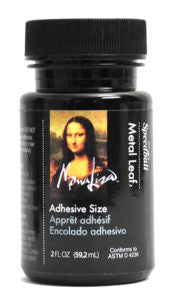 Speedball - Mona Lisa Gold Leaf Brush-On Adhesive - 2oz. - Art Noise