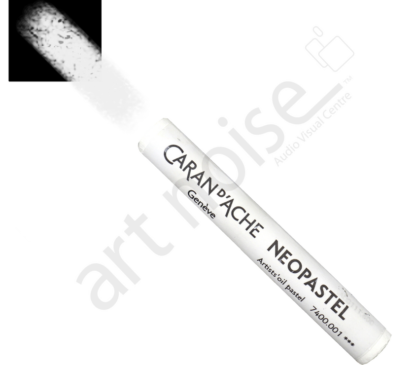 Caran d'Ache - Neopastel Oil Pastel - Black, White and Greys - Art Noise