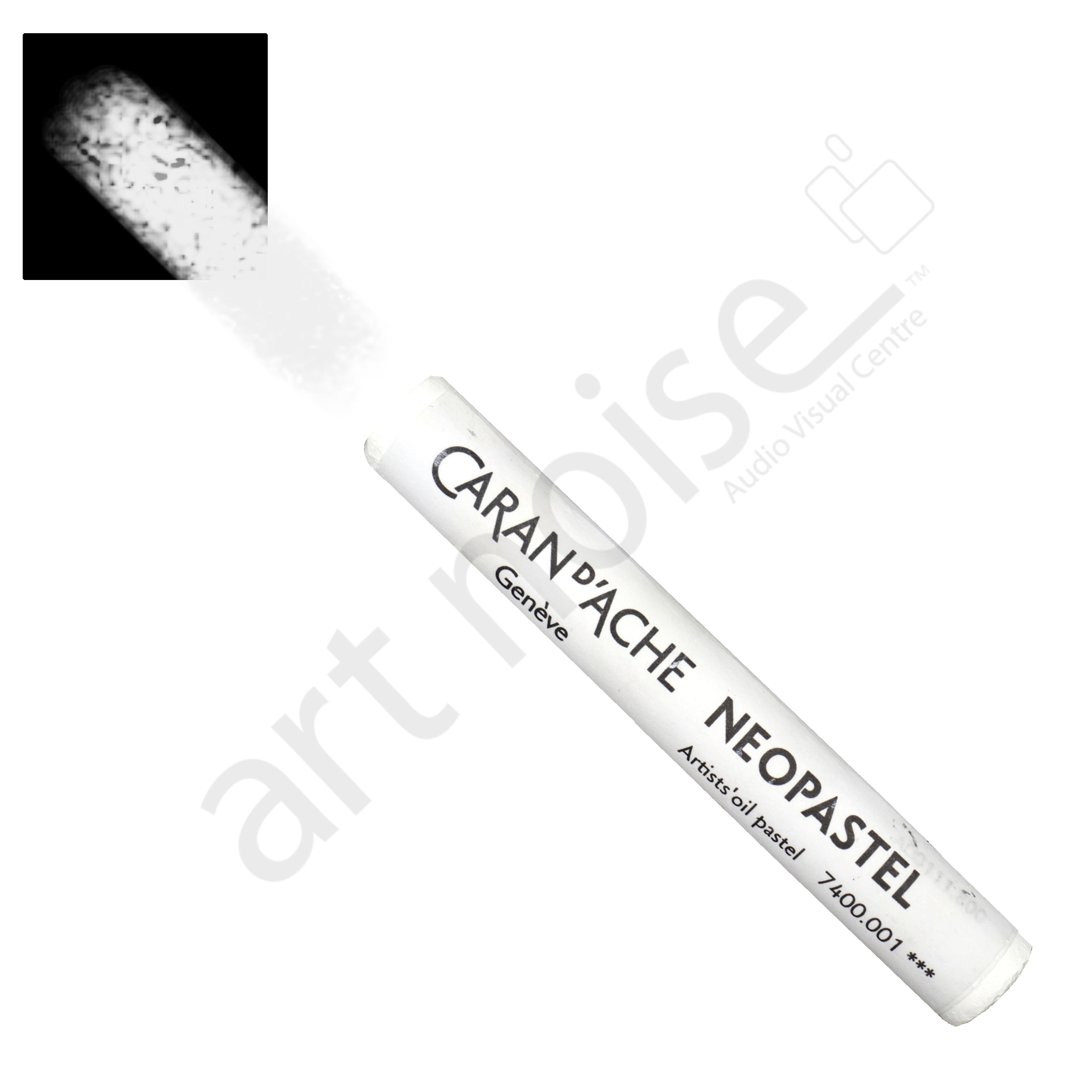 Caran d'Ache - Neopastel Oil Pastel - Black, White and Greys - Art Noise