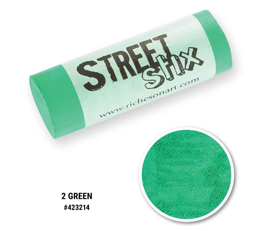 Jack Richeson - Street Stix - 002 Green - Art Noise