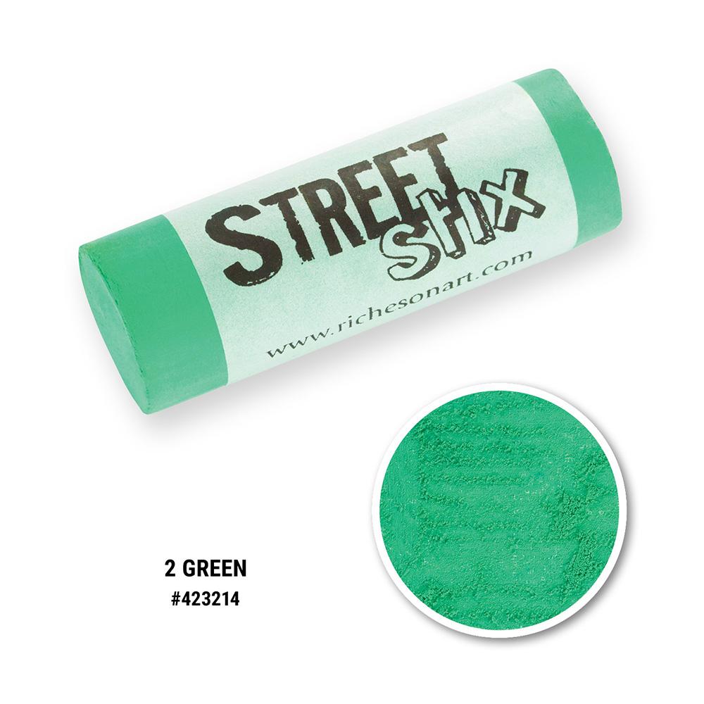 Jack Richeson - Street Stix - 002 Green - Art Noise