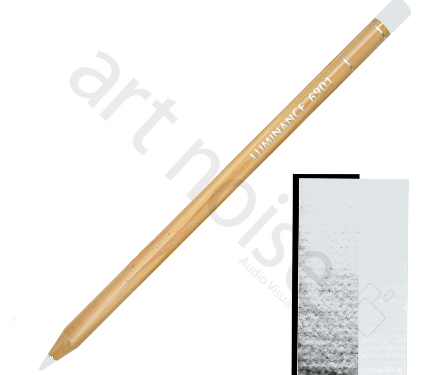 Caran d'Ache - Luminance Coloured Pencil - Black, White and Greys - Art Noise