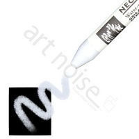 Caran d'Ache - Classic Neocolor II Water Soluble Wax Crayon - Black, White and Greys - Art Noise