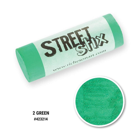 Jack Richeson - Street Stix - 002 Green - Art Noise Jack Richeson - Street Stix - 002 Green Jack Richeson Pastels art-noise.myshopify.com jack-richeson-street-stix-002-green