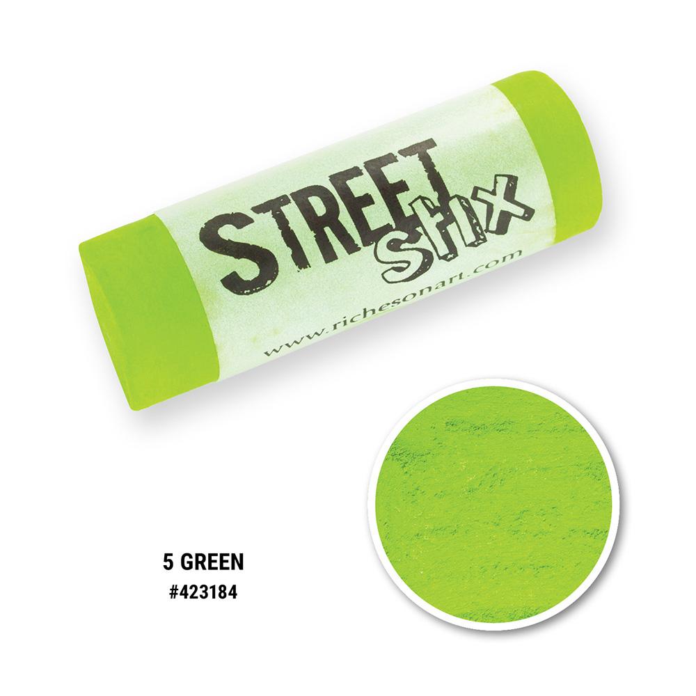 Jack Richeson - Street Stix - 005 Green - Art Noise