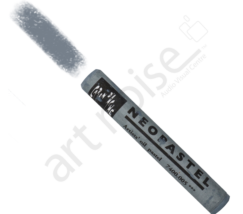Caran d'Ache - Neopastel Oil Pastel - Black, White and Greys - Art Noise