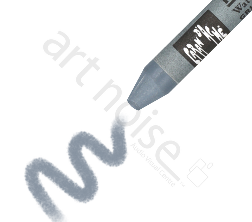 Caran d'Ache - Classic Neocolor II Water Soluble Wax Crayon - Black, White and Greys - Art Noise