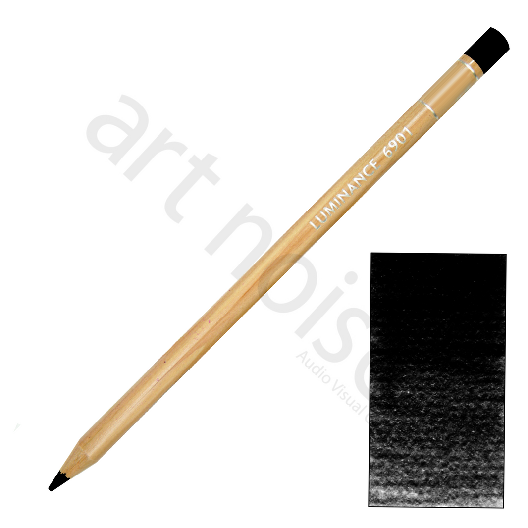 Caran d'Ache - Luminance Coloured Pencil - Black, White and Greys - Art Noise