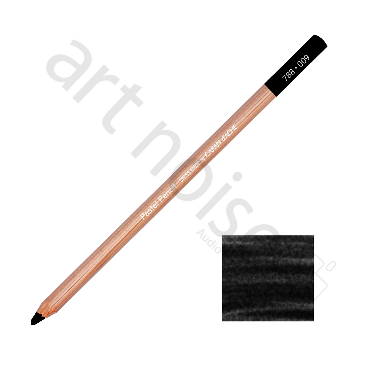 Caran d&#39;Ache - Pastel Pencil - Black, White and Greys