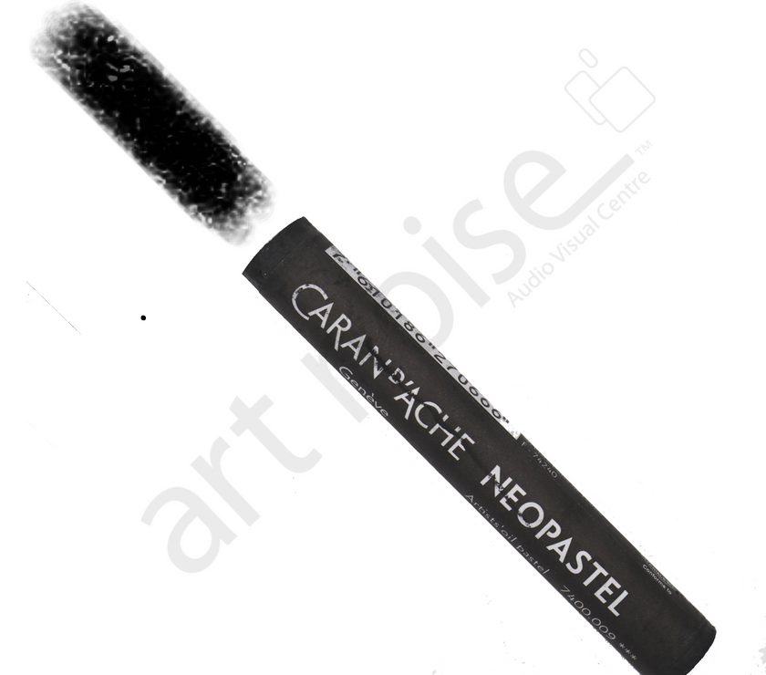 Caran d'Ache - Neopastel Oil Pastel - Black, White and Greys - Art Noise