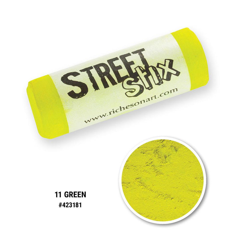 Jack Richeson - Street Stix - 011 Green - Art Noise
