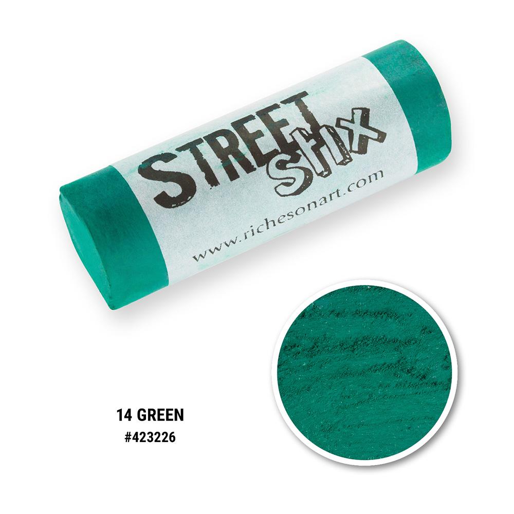 Jack Richeson - Street Stix - 014 Green - Art Noise