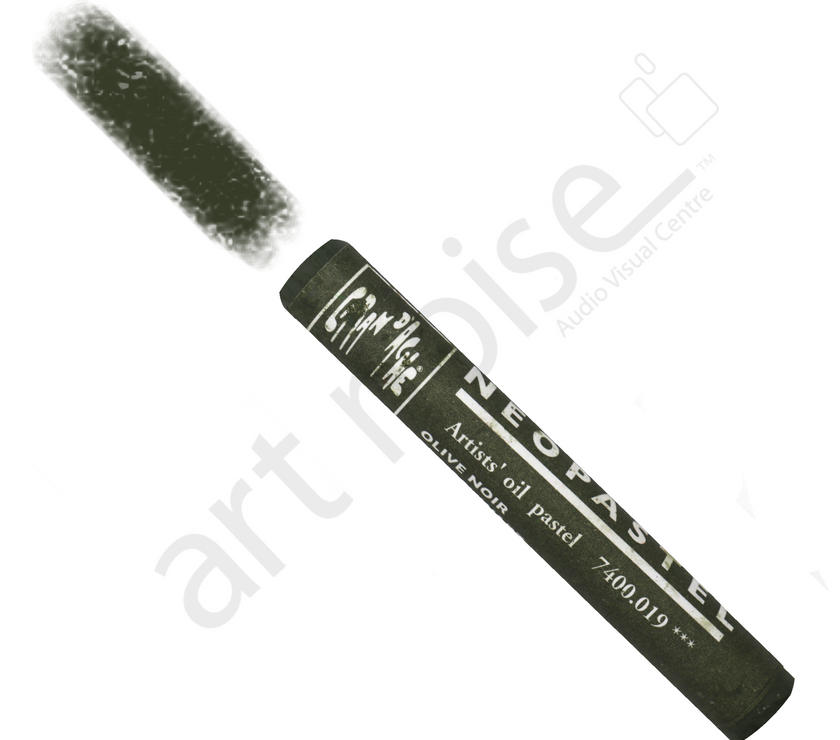 Caran d'Ache - Neopastel Oil Pastel - Black, White and Greys - Art Noise