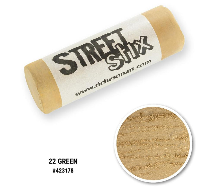 Jack Richeson - Street Stix - 022 Green - Art Noise