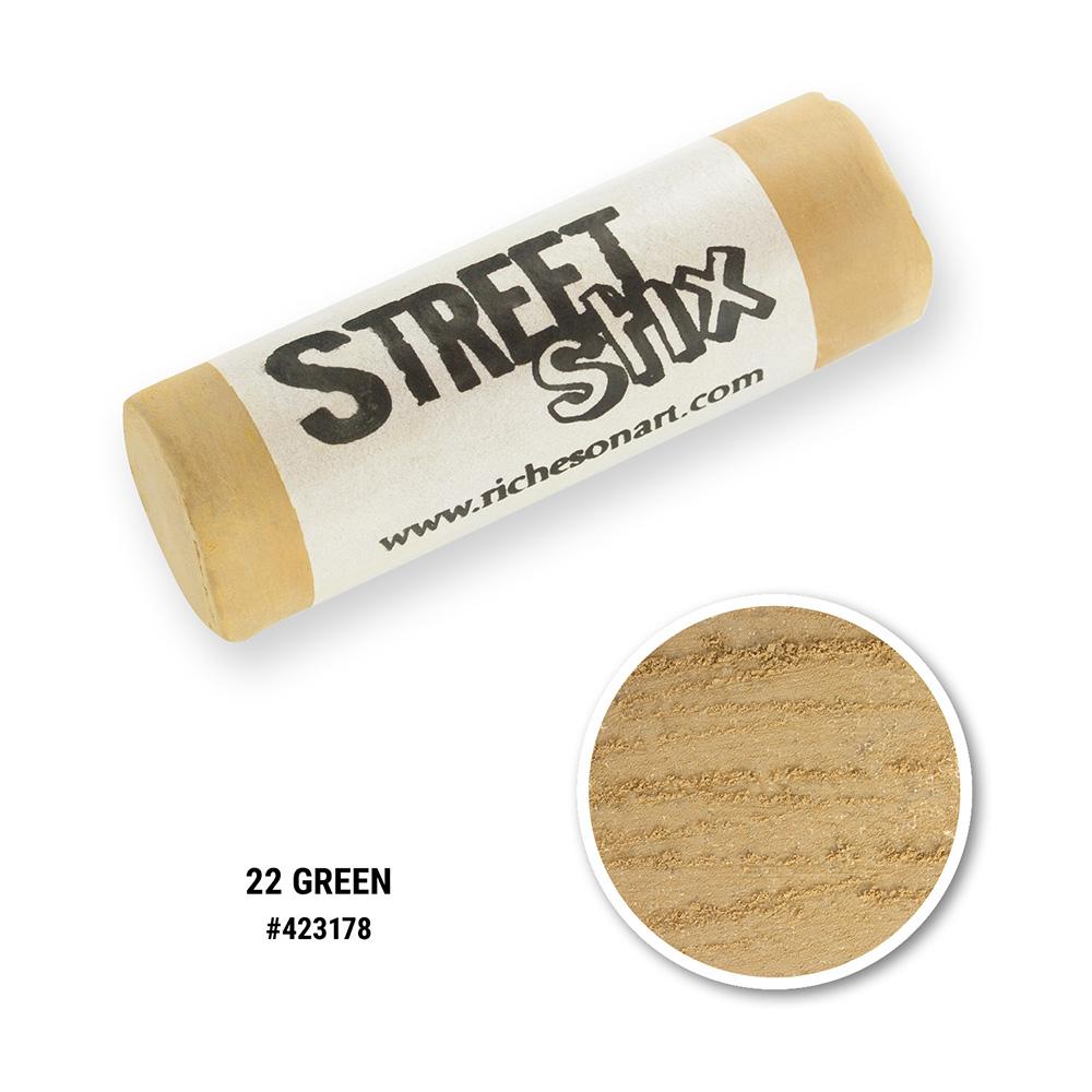 Jack Richeson - Street Stix - 022 Green - Art Noise