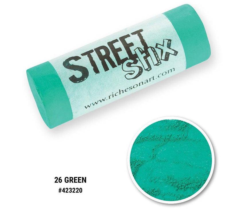 Jack Richeson - Street Stix - 026 Green - Art Noise