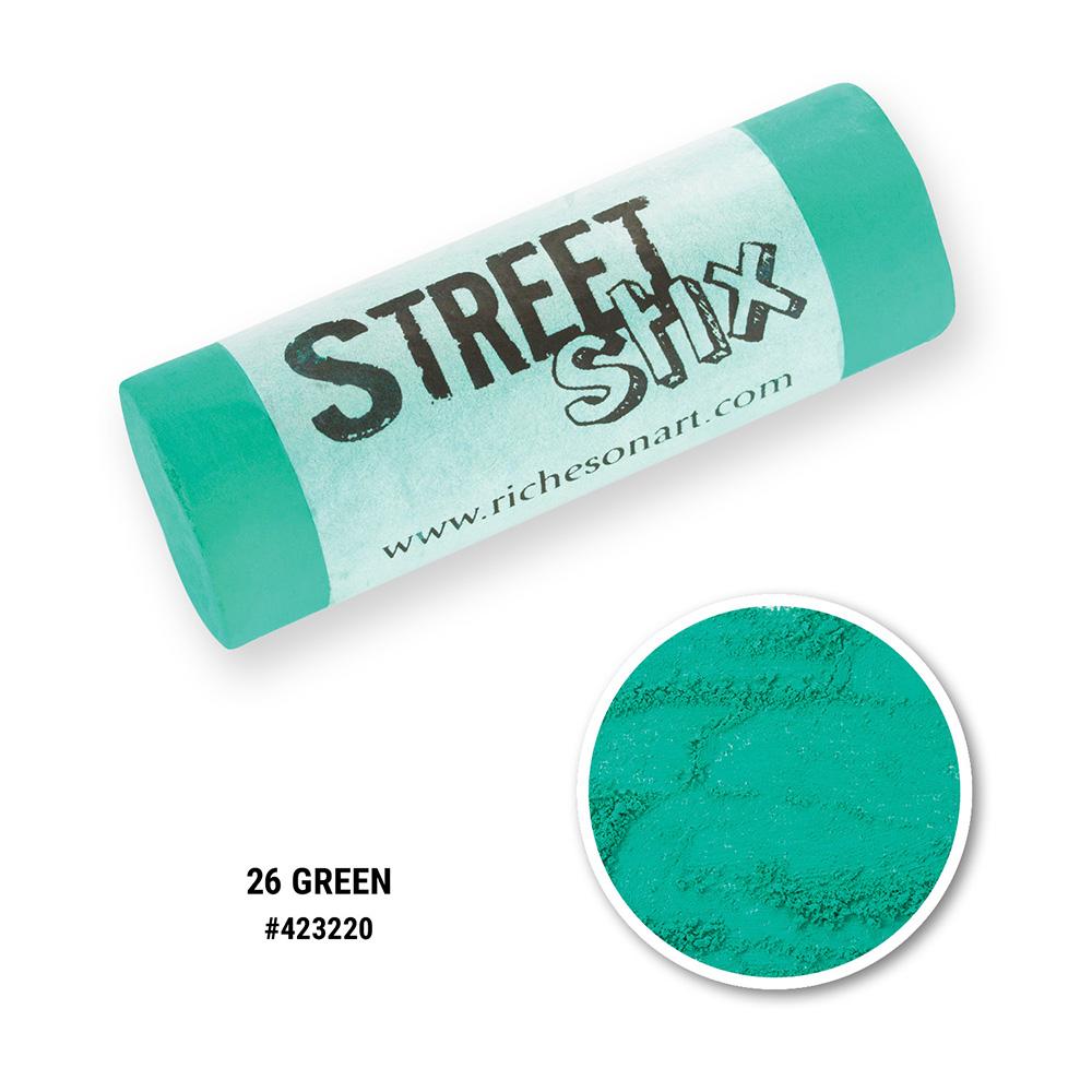 Jack Richeson - Street Stix - 026 Green - Art Noise Jack Richeson - Street Stix - 026 Green Jack Richeson Pastels art-noise.myshopify.com jack-richeson-street-stix-026-green