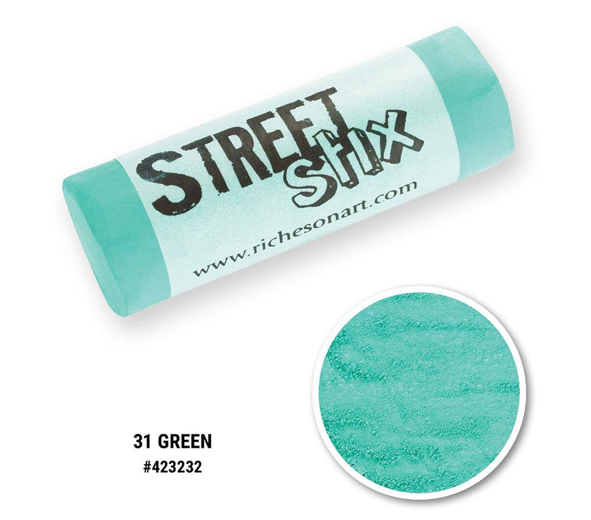 Jack Richeson - Street Stix - 031 Green - Art Noise