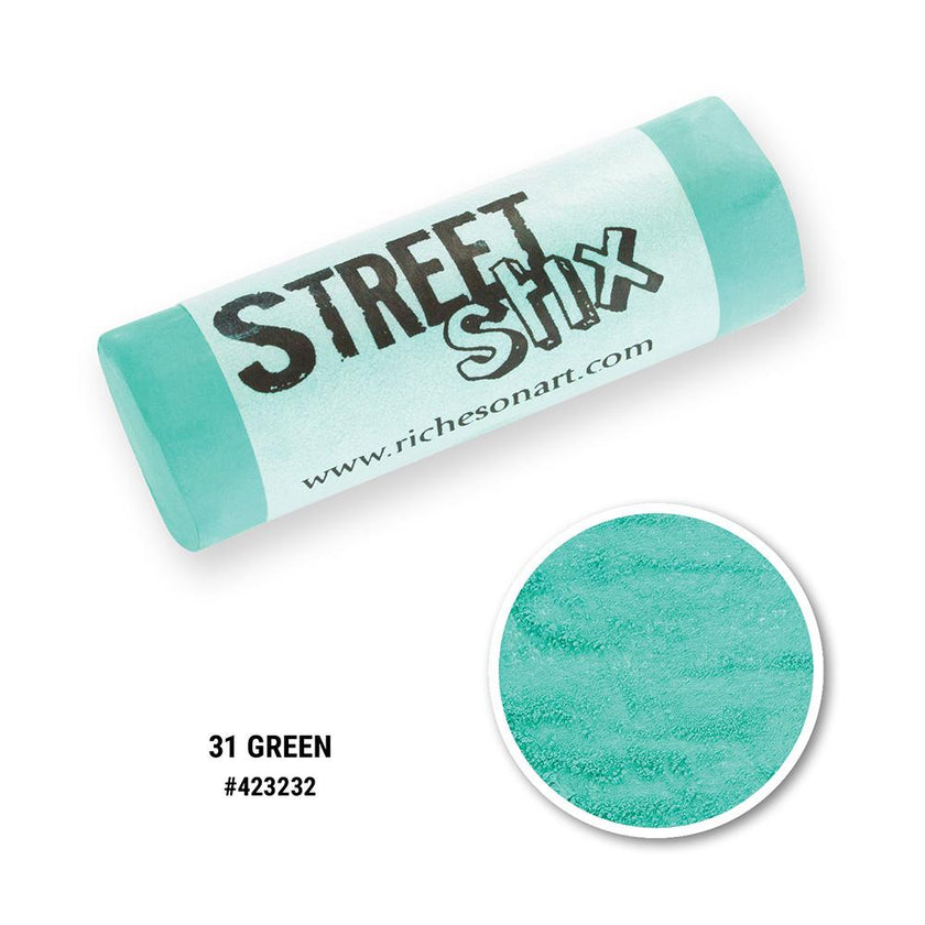 Jack Richeson - Street Stix - 031 Green - Art Noise