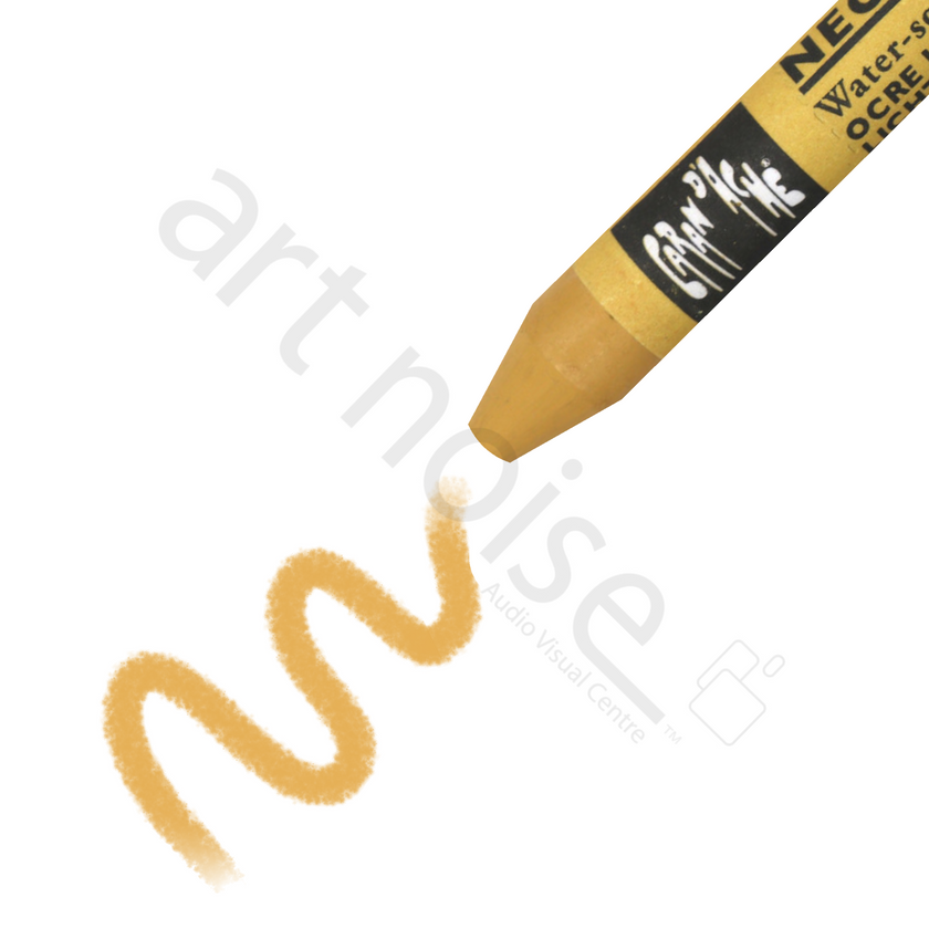 Caran d'Ache - Classic Neocolor II Water Soluble Wax Crayon - Browns and Ochres - Art Noise