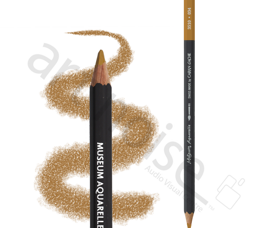 Caran d'Ache - Museum Watercolour Pencil - Browns and Ochres - Art Noise