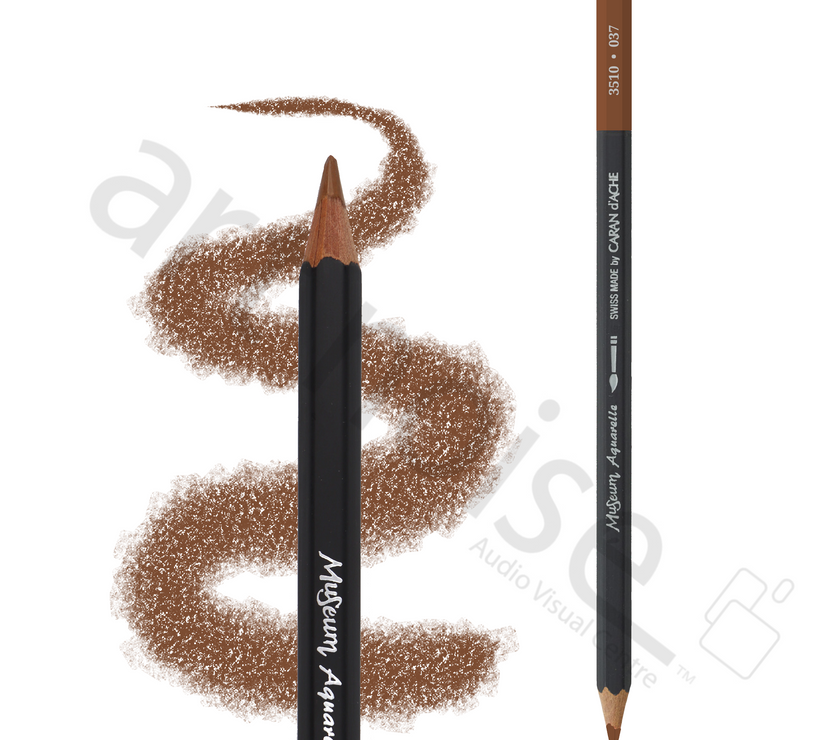 Caran d'Ache - Museum Watercolour Pencil - Browns and Ochres - Art Noise