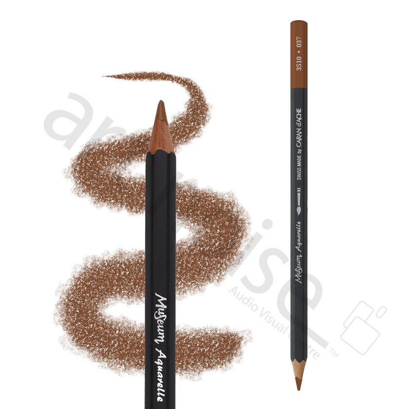 Caran d'Ache - Museum Watercolour Pencil - Browns and Ochres - Art Noise