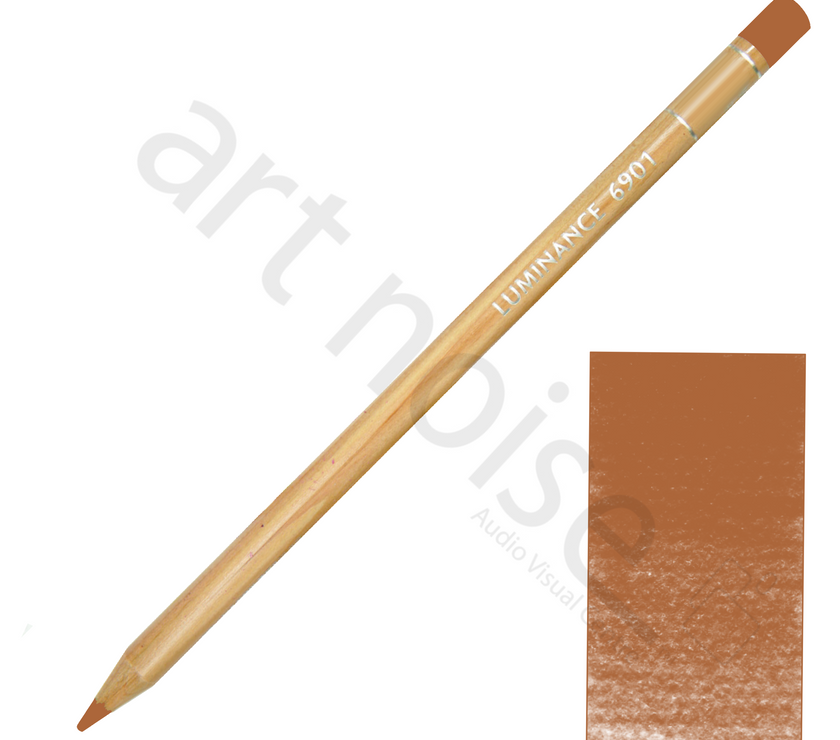 Caran d'Ache - Luminance Coloured Pencil - Browns and Ochres - Art Noise