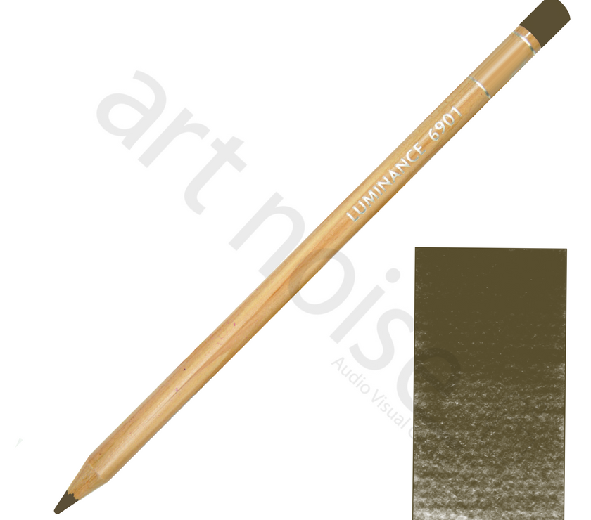 Caran d'Ache - Luminance Coloured Pencil - Browns and Ochres - Art Noise