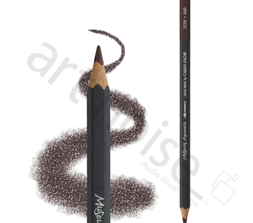 Caran d'Ache - Museum Watercolour Pencil - Browns and Ochres - Art Noise